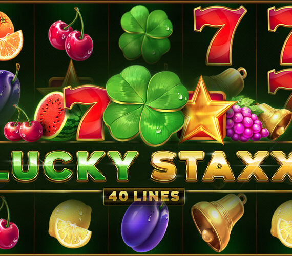 Игровой автомат Lucky Staxx 40 lines от Playson