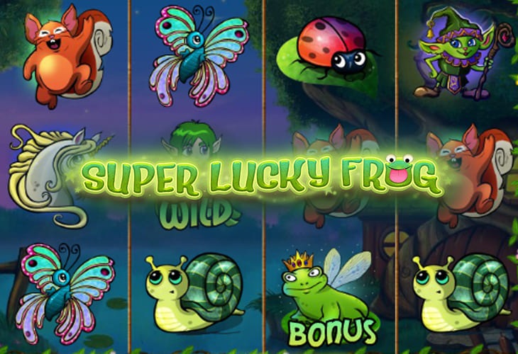Игровой автомат Super Lucky Frog от NetEnt