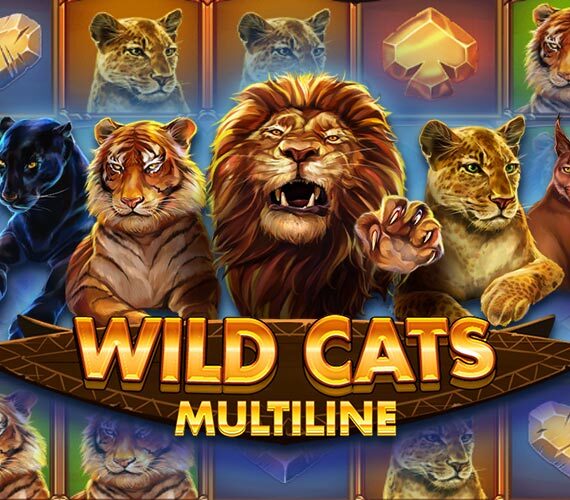 Игровой автомат Wild Cats Multiline от Red Tiger